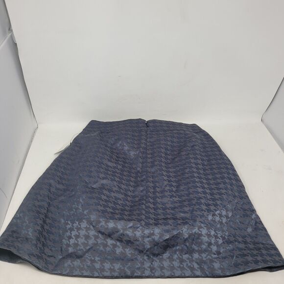 Halogen Nordstrom Skirt Womens 6 Grey Ebony Knee Length Zipper NEW - Picture 2 of 5